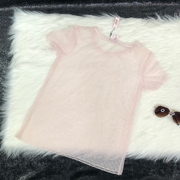 VS mesh polka dot top - Picture 4 of 4